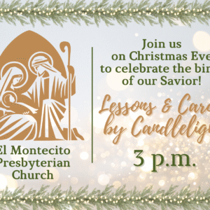 12-24 Christmas Eve 3 PM ONLY, 5 PM canceled