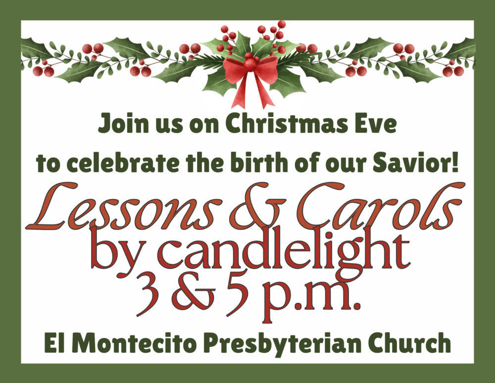 12-24 Christmas Eve 3 & 5 PM