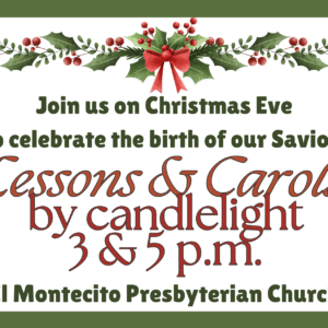 12-24 Christmas Eve 3 & 5 PM