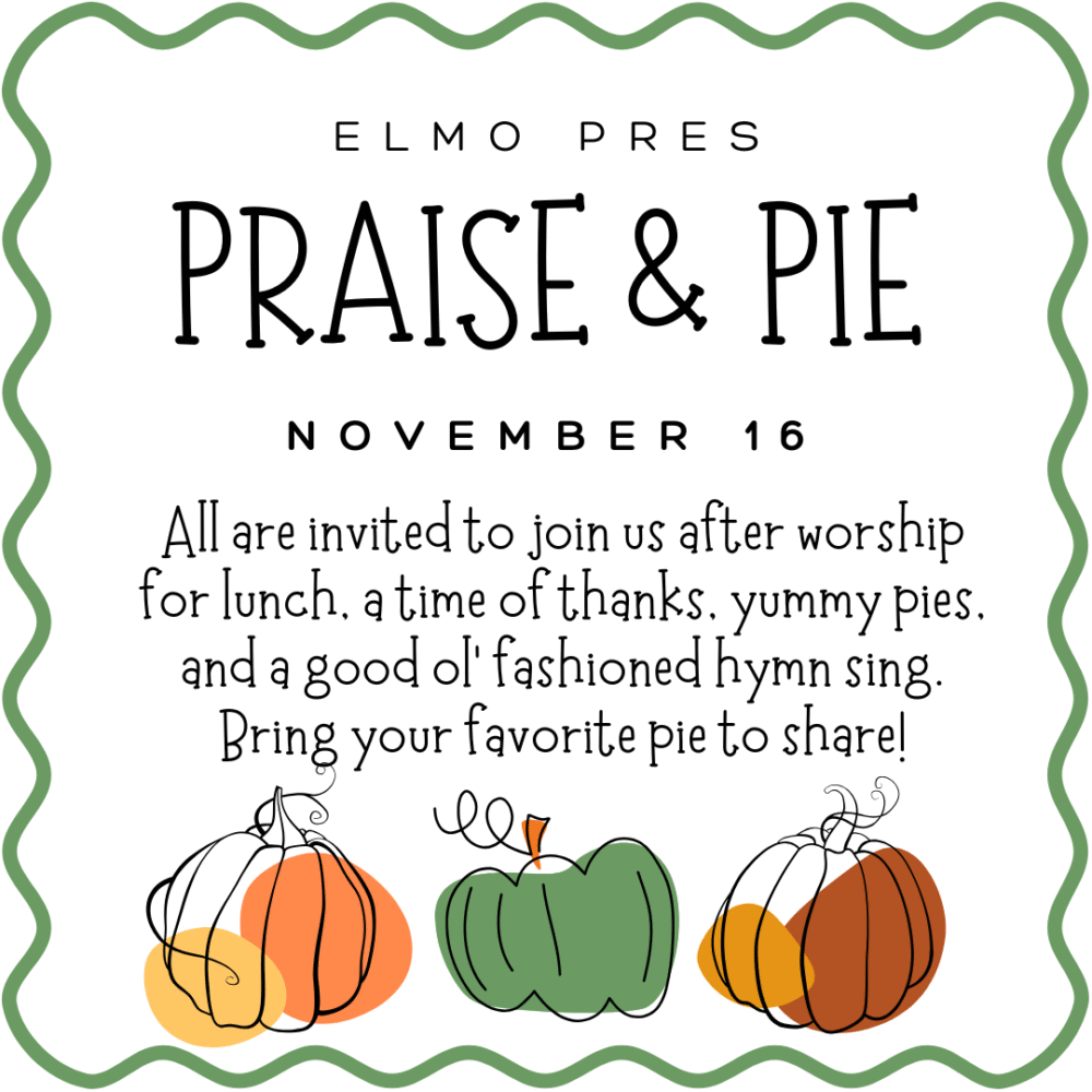 11-16 Praise & Pie