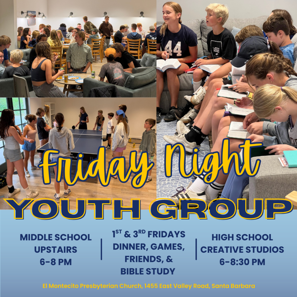 Friday Night Youth Group (6th-12th grades)