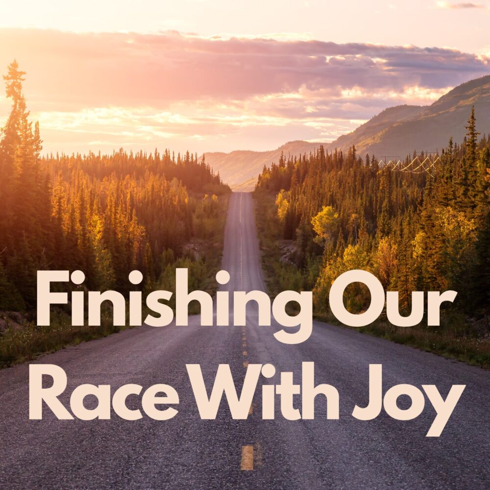 Tuesday, January 27 10:30 a.m. Finishing Our Race with Joy